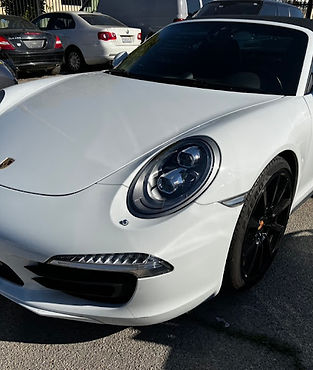 Recent collision repair project